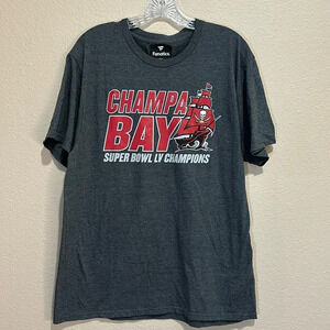 FANATICS Tampa Bay Buccaneers Super Bowl LV T-Shirt, Size L